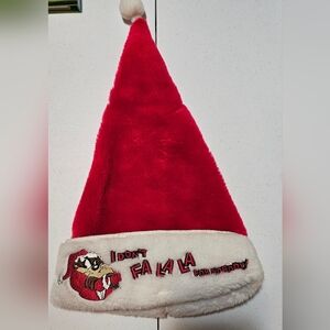 Tasmanian Devil Holiday Santa Hat Vintage Warner Bros Store